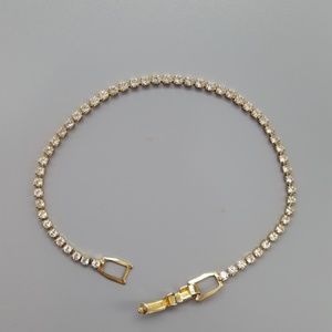 Gold Tennis Bracelet